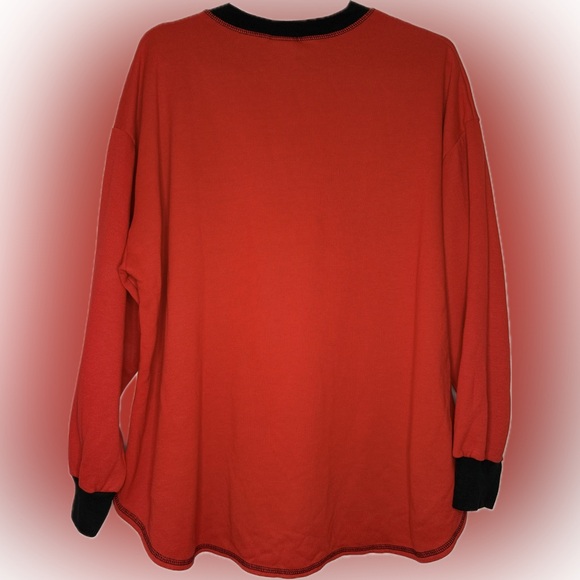 VINTAGE 90's Disney Mickey & Co. Mickey Mouse 1/4 Zip Sweatshirt - Picture 2 of 7